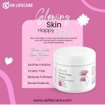 OK Lifecare White glow Skin Whitening and Brightening Deep Moisturising Cream 50 GM