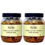 Farm Star Lisoda Gunda Pickle, 500 Plus 500 Gram (Pack Of 2)