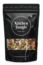 Kitchen Jungle Trail Mix ( 200 g ) | Perfect Mixture Of Healthy Dry Fruits, Berries, Raisins, Assorted Nuts & Seeds ( Pouch Pack )