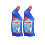 GAINDA Toilet Cleaner Liquid Disinfectant Bowl Pot Cleanser Safe Hygienic Bathroom Stain & Odour Remover for Commercial Use Removes 99.9% Germs, ( 1 Ltr. Pack of 2)