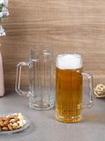 Smartserve Gambrinus Beer Glass Mug Set- Set of 6, 550ml