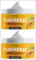 KURAIY Original Turmeric Skin Care Face Cream Serum Oil Stick Mask Body Whitening Anti Acne Lighten pack of 2