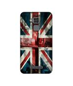 Casotec London Flag wallpaper Design Printed Silicon Soft TPU Back Case Cover for Asus Zenfone 3 Max ZC520TL
