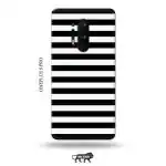 Tweakymod Printed Black Strips Back Cover For OnePlus 8 Pro