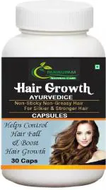 Prirupam Hair Growth, Strong Hair and Glowing Skin 60 Capsules (Pack of 1)