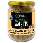 D-Alive Activated/Sprouted Walnuts - Mildly Salted, Long Soaked & Air Dried to Crunchy Perfection (100% Natural, No Pesticides, No Preservatives, Non-GMO, Gluten-free, Vegan) - 200g
