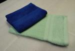 Giza COTTON Hand Towel Set of 2 | Turkish Napkin Set | Color - Cobalt and Mint