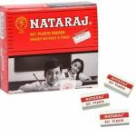 Nataraj 621 Plasto Eraser, 20 Pc per Packet ( Packs of 3 Pkts)
