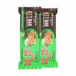 Fitspire Fit Bar - QUINOA ALMOND CHOCOLATE, 35gm | Vegan| Healthy Diet Snack| High in Protein