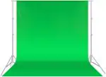VTS 8 x 12FT. Photo Studio Premium Lekera Collapsible Backdrop Background for Photography,Video and Televison (Background ONLY) - GREEN-8x12 ft