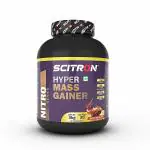 Scitron Chocolate Hyper Milk Mass Gainer Protein Powder 3 Kg