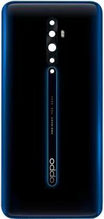 PURPLESAVVY Luminous Black Glass Back Panel For Oppo Reno2 Z