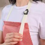 Eclectic Home Cotton Home Use Apron - Free Size (Red, Single Piece)