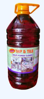 DEVBRAND By Mithila Chemicals Tap And Tiles Cleaner 5 Ltr/Shower Cleaner/Wash Basin Cleaner/Bathroom Cleaner/Stain Remover For Tap & Kitchen | Brass Pooja Bartan Cleaner_5 Liter (5 Litre)