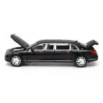 INCLUS SHOP Mercedes Benz Maybach S600 Alloy Metal Pull Back Die-Cast Car 1:32 Scale Model Pullback with Sound Light Mini Auto Long Toy Car for Kids (Mercedes Maybach)