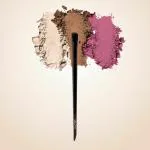 JustGold Smudge Brush Small Curved Densely Packed Blending Diffusing Eyeshadow Eyeliner Makeup Tool with Wooden Handle Metal Ferrule #64