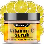Livincy Vitamin C, E & Hyaluronic Acid Brightening Face Scrub_100gm Scrub face scrub