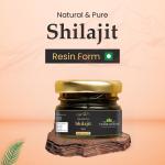 Vedikroots Pure and Natural Shilajit/Shilajeet Resin 30g - For Endurance and Stamina (Pack of 1)