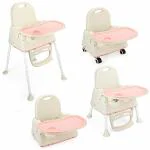 ABOUT SPACE High Chair for Baby Kids Feeding Chair Toddler Dining Table Booster Seat with Safety Belt