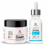 Riztics Skin Brightening Cream 100g & 10% Niacinamide & Zinc Brightening Serum Cleans & Shrink Pores & Reduces Blemishes (30 ml)