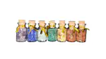 Divine Adishakti 7 Chakra Magic: Crystal Gemstone Bottles Gift Set for Natural Healing Best Gift For Your Loved Ones
