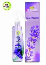 Air Gloss Room Air Freshener Lavender Spray | Works as Room, Office, Car and Bathroom Freshener with Long-Lasting Fragrance (Pack of 1) 250 ml