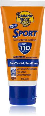 BANANA BOAT Sport Sunscreen Lotion Spf 110 Pa+++ Avotriplex With Uv Protection Ml, 90 ml