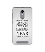 Casotec Quote Design Printed Silicon Soft TPU Back Case Cover for Micromax Canvas Evok Power Q4260