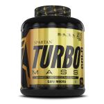 Spartan Nutrition Gold Turbo Mass High Protein & Calorie Weight Gainer Powder - 5LBS (Café Mocha)