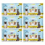 The DDS Store Dog Cleaning Wipes Effective Pet Wipes for Dogs and Cats Friendly Deodorizing Dog Wipes for Cleaning Face Butt Eyes Ears Paws 6