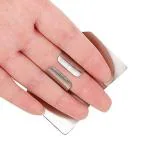 Pmw - Stainless Steel Finger Cutting Protector - Safe Chopping - Hand Guard Kitchen Tool - Pack of 1