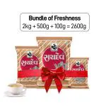 Sachdev Tea Combo Pack 2.60 Kg | No Artificial Flavors| No Added Preservatives| 100% Natural