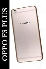 PURPLESAVVY Gold Aluminium Alloy Back Panel For Oppo F3 Plus
