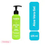 Rivona Naturals 99% Pure & Organic Aloe Vera Gel For Face & Hair | Moisturizing, Soothing Skin & Hydrating | Multipurpose Gel | 100% Vegan, Dermatologically Tested,Cruelty Free- 125 ml