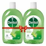 Dettol Liquid Disinfectant for Floor Cleaner, Lime Fresh, 500ml, (Combo Pack of 2)