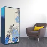 WallWear Almirah Stickers | Self Adhesive Almirah Door Sticker | Wallpapers & Wall Stickers for Home Wardrobe Doors | Almirah Cover Size (213x99)cm |Pack of One