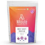NRoute Daily Whey Concentrate Vanilla Protein Powder 454 g (21 g of Protein per 30 g serve)
