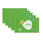 Clea Hand Sanitizing Wipes With 99.99% Germ Kill Formula (10 Wipes Per Pack) (Pack of 5)