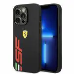 CG MOBILE Ferrari iPhone 14 Pro Max Case [Official Licensed] PU Leather Case with SF Logo Protective Case/Cover Designed for iPhone 14 Pro Max (6.7-Inch) 2022 - Black