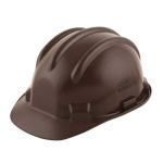 Karam Brown Polymer Safety Helmet, Pack of 1