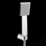 Waterman Cubix Single Function Hand Shower For Bathroom ABS Material Chrome Finish Shower