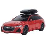 Ktrs Enterprise 1:24 Aodi Rs6 Alloy Car Model Simulation Car Toy Pullback Sound And Light Metal Collection Car