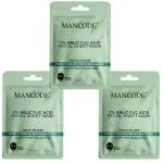 Mancode Facial Sheet Mask 25ml | Boost Hydration Reduce Breakouts & Active Acne Pore Reducing, Brightening & Enhances Glow | Sheet Mask For Men & Women | For All Skin Type | Pack Of 3