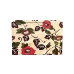 HIZING Waterproof washing machine cover Ideal for Havells-Lloyd 9 Kg Semi-Automatic Top Load (LWMS90HT1) Floral orange print