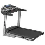 Durafit Strong 4 HP Peak DC Motorized Foldable Treadmill Manual Incline Home Cardio Max Speed 14 Km/Hr Max User Weight 120 Kg LCD Display
