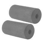 Trovoko Glue Applicator Roller for 3 Inches Professional Woodworking Tool Polymer Pack of 2 Black