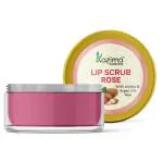 KAZIMA Rose Lip Scrub For Dark, Dry And Chapped Lips Moisturizes And Softens Lips, For Women And Men, 15 g