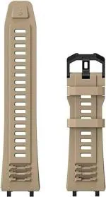 SWAPME + Strap Compatible with Amazfit T-Rex 2, Soft Silicone Replacement Sport Watch Band Wristband for Women Men Smart Watch Strap (Brown)