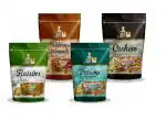 Snacklorry Combo of Raisins,Californian Almonds,Californian Pistachios,Cashews pack of 4 ,500g each (2kg value pack)