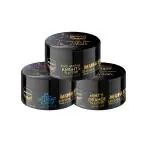 MUFASA Premium Herbal Hookah Stones in Cool Arabian Knights, Ice Indian Delight, Minty Orange(100% Nicotine and Tobacco Free) Pack of 3 Shisha Flavors. 100g